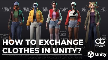 TUTORIAL | HOW TO EXCHANGE CLOTHES BETWEEN CHARACTER PACKAGES IN UNITY?
