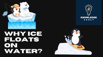 WHY DOES ICE FLOAT ON WATER? | ANIMATION VIDEO | #facts #animation