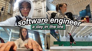 software engineer: day in the life | average tuesday and gymnastics practice