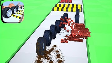 Wheel Runner ​- All Levels Gameplay Android,ios (Part 4)