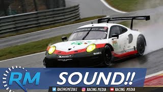 2018 Porsche 911 RSR - INSANE FLAT-6 SOUND!! Test days at Spa-Francorchamps