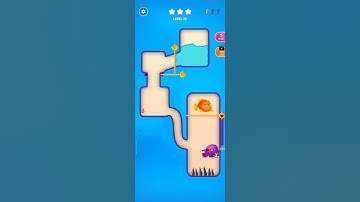 Max Level Save fish Pin Pull Game  All Levels New UPdate Android,ios  Shorts # 72