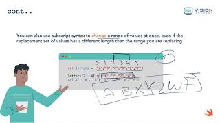 CH8-4-Arrays: Accessing Elements | تطوير التطبيقات | لغة سوفت | Swift Programming screenshot 3