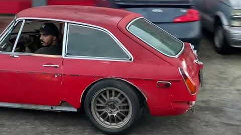 Mg Miata body swap first ride