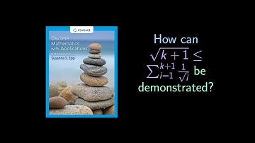 (5.3.21) Mathematical Induction Proof: Comparing Square Root of n and a Sum Series