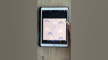 Procreate pattern(full tutorial available) 😊 #procreatetutorial #procreate #shorts #theirishcrafter