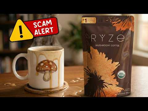 Expert Tries Ryze Mushroom Coffee (Scam)