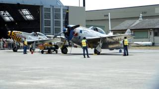 P47D and P51D Engine Start