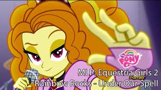 Мультфильм RUS Sub  MLP EG2 Rainbow Rocks Under Our Spell Music Video