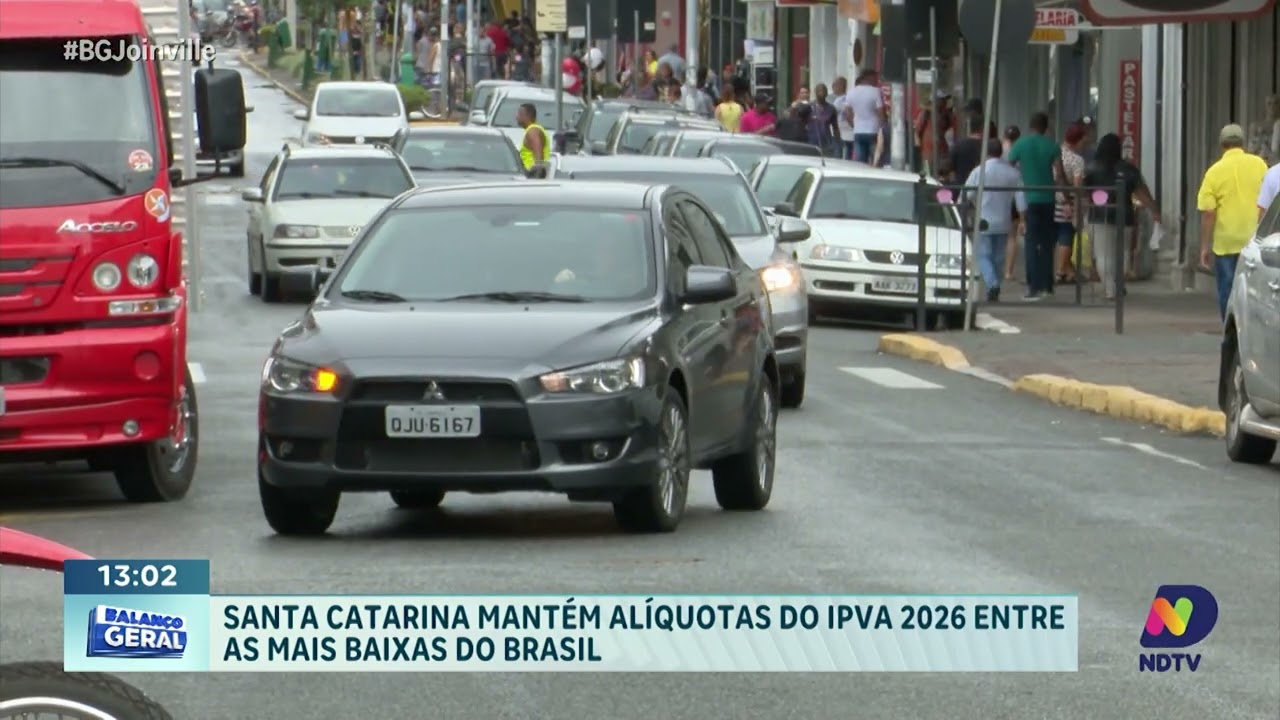 Calendário do IPVA 2026 é divulgado em Santa Catarina