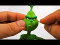 Como Hacer al Grinch Escultura con Plastilina | How to the Grinch in clay DIY | DibujAme Un Navidad