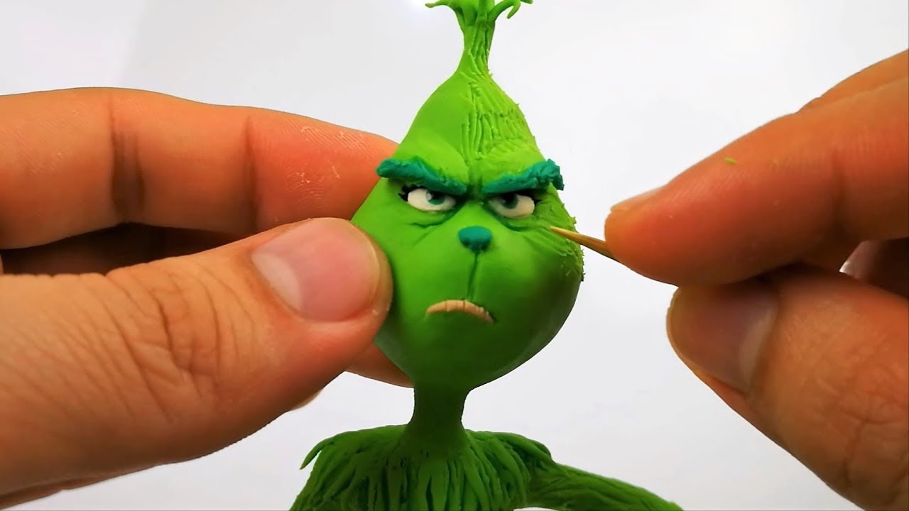 . reacción Positivo Como Hacer al Grinch Escultura con Plastilina | How to the Grinch in clay  DIY | DibujAme Un Navidad - YouTube