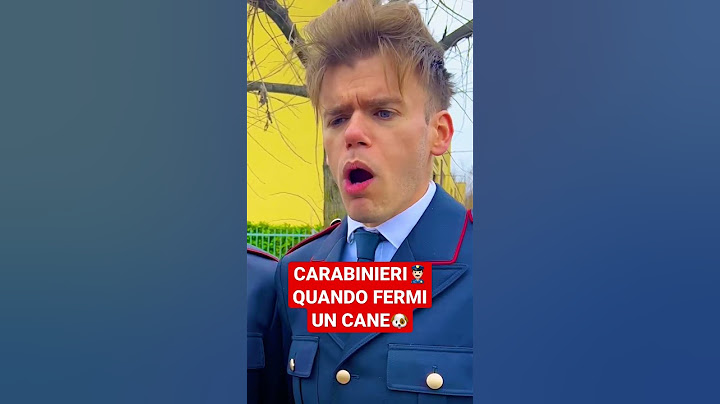 CARABINIERI👮🏻‍♂️ Quando Fermi un CANE 🐶😱 - iPantellas