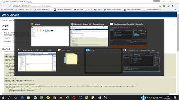 login en asp.net con web service