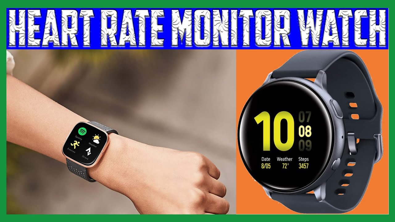 Top 5 Best Heart Rate Monitor Watches in 2020 YouTube