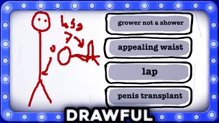 Playing Drawful with My Viewers 🎉 Jackbox Party Pack 1 Game Night