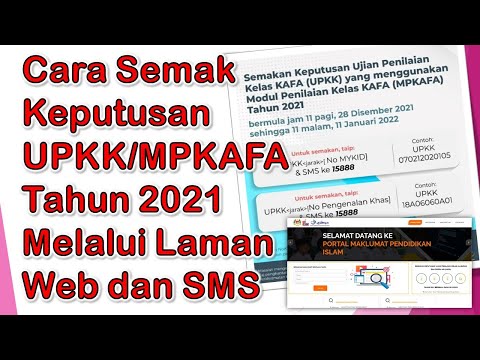 Gov simpeni upkk islam 2021 my Semakan Keputusan