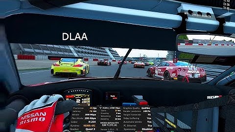 ACC DLSS new transformer model in VR image quality and performance test