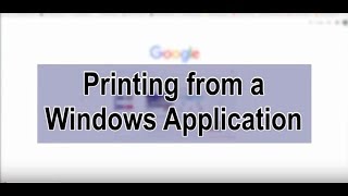 Google Cloud Print - Any Windows Application screenshot 5