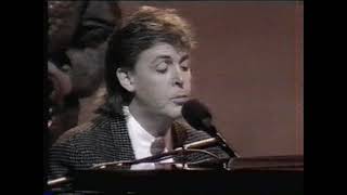 Paul McCartney - Only Love Remains (Live Royal Variety Show 29 November 1986)