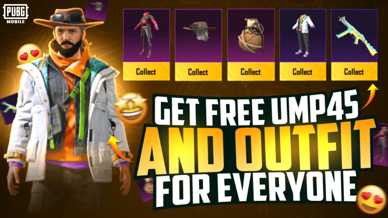 Get Free Permanent Rewards | Free Bag Pack Skin | Free Gun Skin |PUBGM