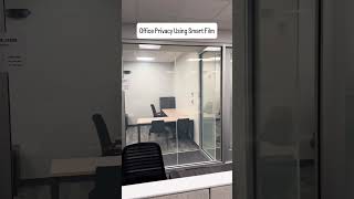 Office Privacy Using Smart Film