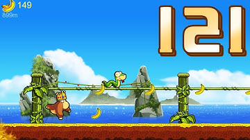 ✅ Banana Kong 1 / Gameplay Walkthrough / Part 121