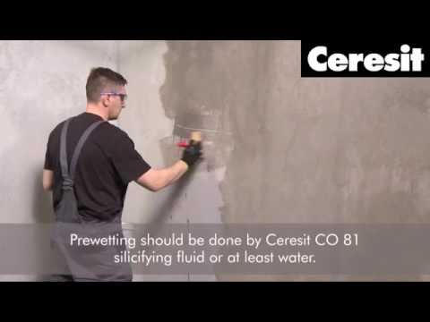 Video: Waterproofing mix Ceresit CR 65: specifications