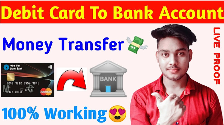 Can you transfer money from one debit card to another