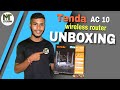 Tenda ac 10 wireless router unboxing  multi talented studio