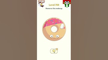 inavb DOP 2: Delete One Part  Level 783 Remove the Makeup Walkthrough Solution #shorts #DOP2