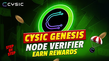 Cysic Genesis Node Verifier: How to earn rewards?