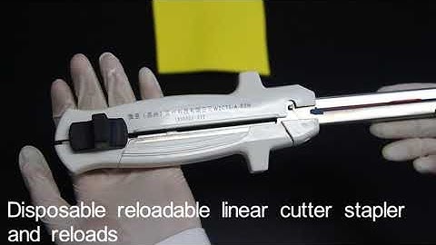 Disposable Reloadable Linear Cutter Stapler And Reloads -Microcure