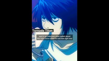 Did L Really Consider Light As A Friend  #deathnote #shorts
