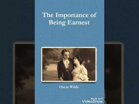 ملخص مسرحية The importance of being Earnest - أوسكار وايلد