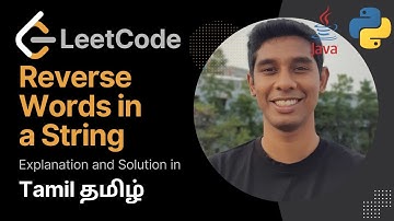 Reverse Words in a String : Leetcode 75 in Tamil (தமிழ்) | Get Interview Ready