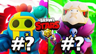 The BEST 10 BRAWLERS in BRAWL STARS!