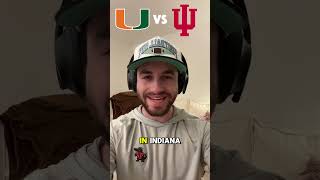 Miami vs Indiana Prediction, Breakdown, Analysis, &amp; Preview | CFB Championship #cfb #miami #indiana