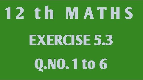 Class 12 Maths/Chapter 5/Two dimensional analytical geometry/ Exercise 5.3/Q.no.1 - 6/S.Mubarak Ali