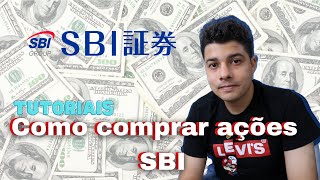 Como comprar acoes pela SBI|SBI Tutorial|Finanças no Japão|Investimentos no Japão screenshot 2