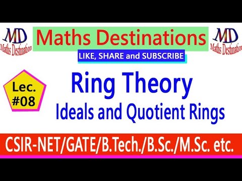 Ideals and Quotient