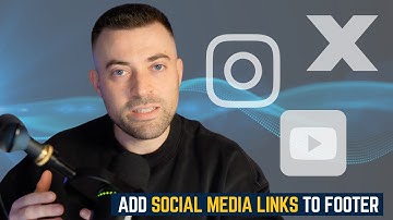 How to Add Social Media Profile Links to Footer on Squarespace