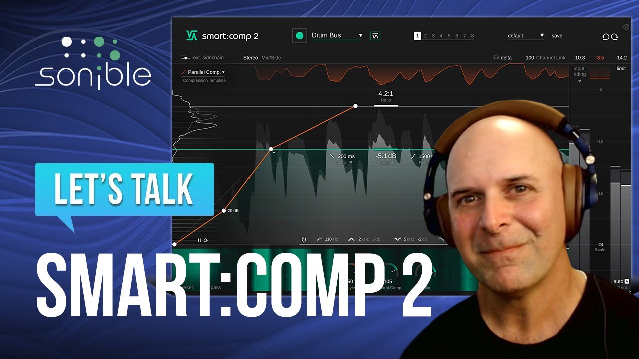 Let's talk live!... Sonible "smart:comp 2" - YouTube