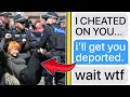 r/NuclearRevenge | "CHEAT ON MY FRIEND!? GET *DEPORTED!*"