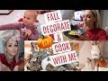 I NEEDED THIS| FALL DECORATE WITH ME 2019| COOK WITH ME CROCKPOT CASSEROLE| Tres Chic Mama