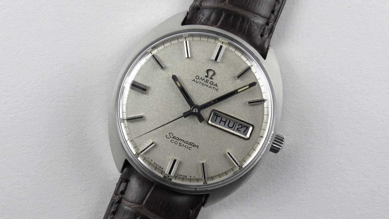 Steel Omega Seamaster Cosmic Ref. 166.036 vintage wristwatch, circa 1968