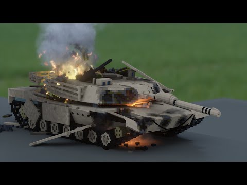 Teardown - M1A2 turret cook off (test)