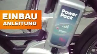 [Anleitung] Einbau eines E-Bike Akkus/Ersatzakkus Panasonic 26V