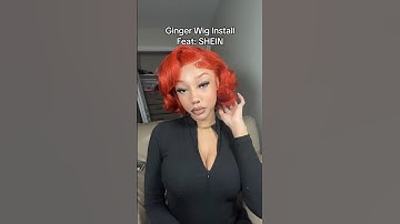 Cute Orange Bob Wig Install!😍 #explore #wiginstall #wiginfluencer #wigs #wigtutorial #wigstyling