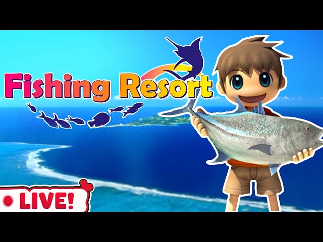 This is Apparently the BEST Fishing Game EVER! Playing Fishing Resort for  the First Time 🐟 